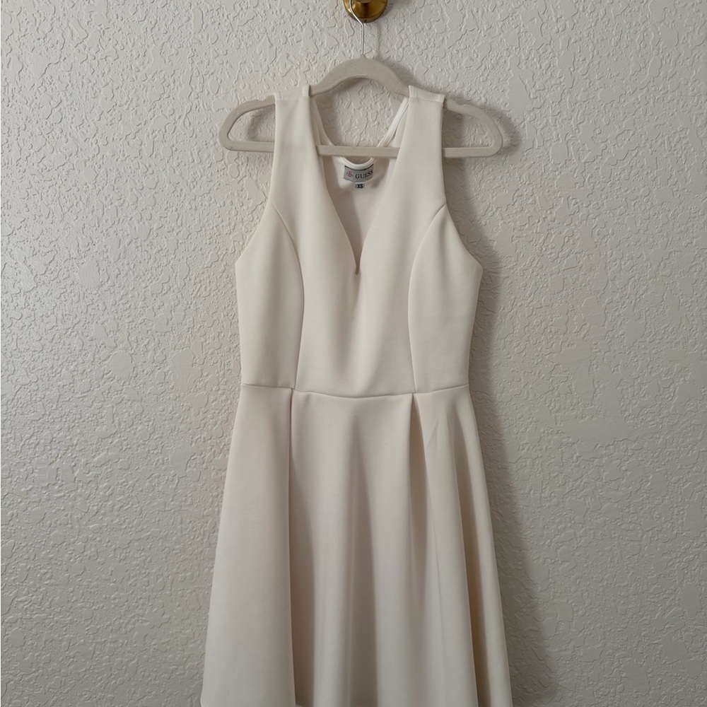 Guess Cream Mini Dress